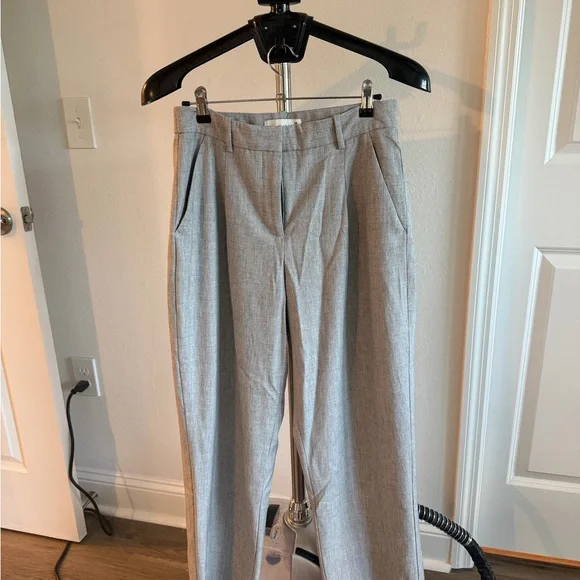 Abercrombie Curve Love A&F Quinn Tailored Pant - Picture 3 of 5